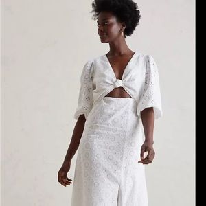 NWT Hutch Eyelet Cutout Maxi Dress